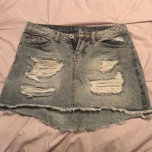 Jean skirt
